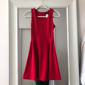 AQUA Red Dress Small